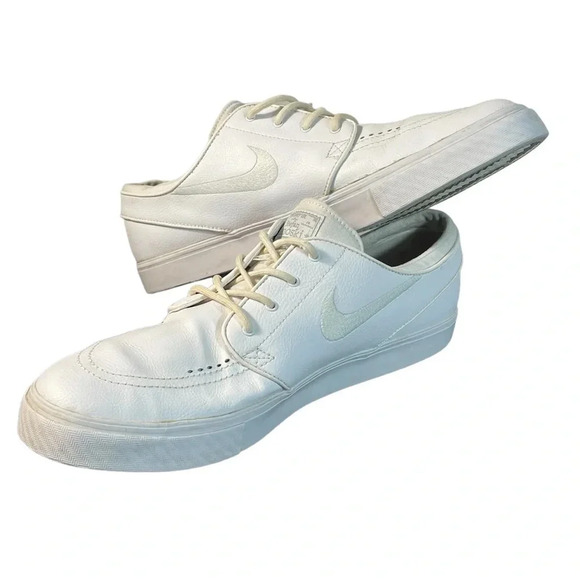 Nike SB Janoski RM White Canvas Skate Shoes Size 13 - Picture 5 of 11